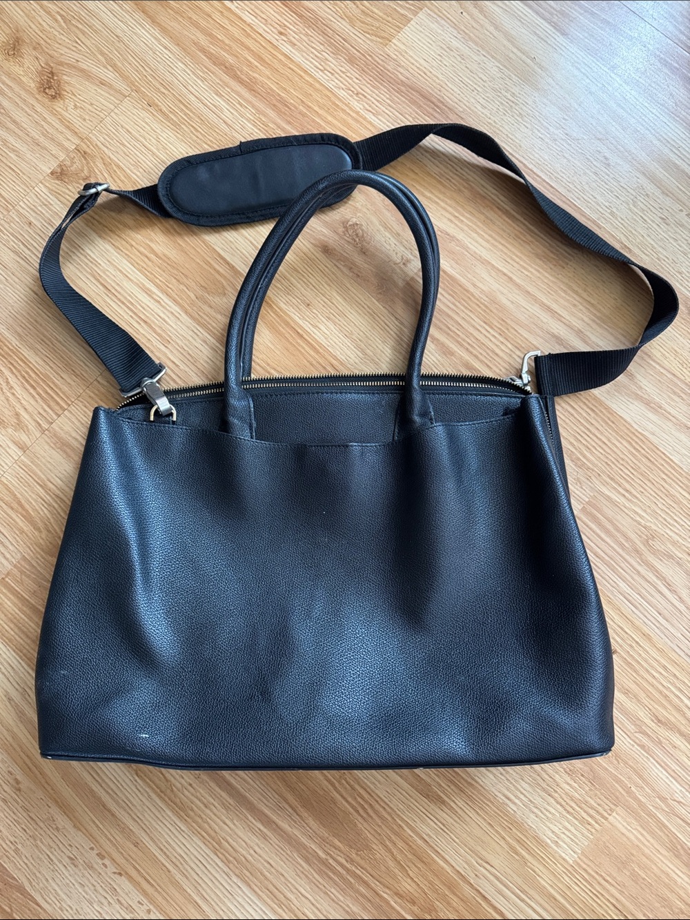 A New Day Travel Tote Bag with Detachable Strap